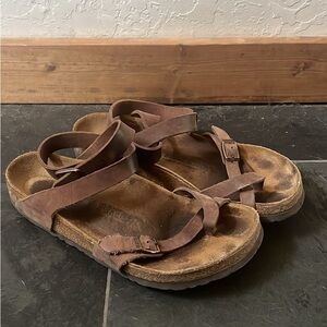 Birkenstocks Brown  Sandals